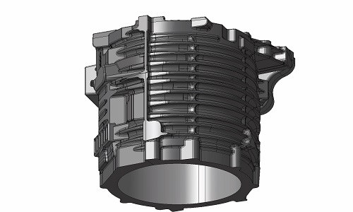 Steel Casting and CNC Pump Body